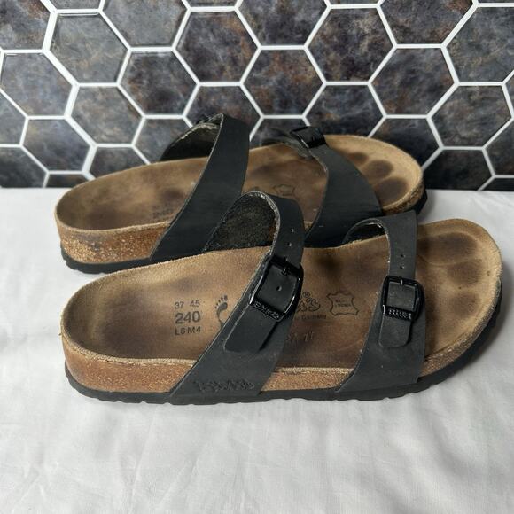 Birki’s By Birkenstock Mayari Size 37 Black Sandals - Picture 1 of 6